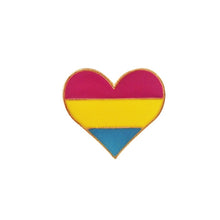Load image into Gallery viewer, Rainbow Heart Enamel Pin - Astrata Trial Store