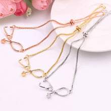 Load image into Gallery viewer, Medical Stethoscope Charm Bracelet - Astrata Trial Store