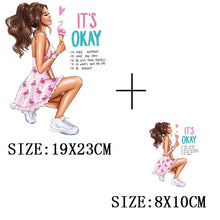 Load image into Gallery viewer, DIY Iron On Patches For Clothing - Vogue Fashion Girl - Astrata Trial Store