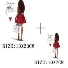 Load image into Gallery viewer, DIY Iron On Patches For Clothing - Vogue Fashion Girl - Astrata Trial Store