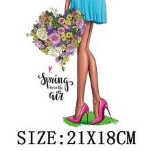 Load image into Gallery viewer, DIY Iron On Patches For Clothing - Vogue Fashion Girl - Astrata Trial Store