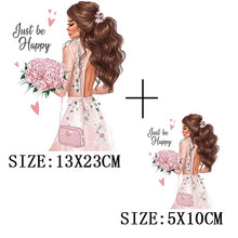 Load image into Gallery viewer, DIY Iron On Patches For Clothing - Vogue Fashion Girl - Astrata Trial Store