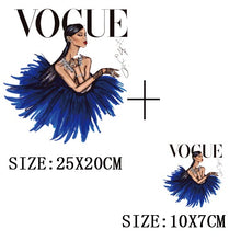 Load image into Gallery viewer, DIY Iron On Patches For Clothing - Vogue Fashion Girl - Astrata Trial Store