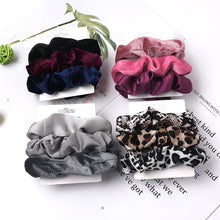Load image into Gallery viewer, 3Pcs Vintage Scrunchie Set Elastic Hair Bands - Astrata Trial Store