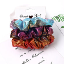 Load image into Gallery viewer, 3Pcs Vintage Scrunchie Set Elastic Hair Bands - Astrata Trial Store