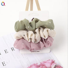 Load image into Gallery viewer, 3Pcs Vintage Scrunchie Set Elastic Hair Bands - Astrata Trial Store