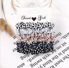 Load image into Gallery viewer, 3Pcs Vintage Scrunchie Set Elastic Hair Bands - Astrata Trial Store