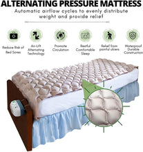 Load image into Gallery viewer, Air Mattress Alternating Pressure Mattress - Electric Air Pump and Inflatable Mattress Pads - for Bedridden Ulcer Bedsore Sore Treatment - Colchon Antiescaras - Fit Medical Hospital Bed - Ast
