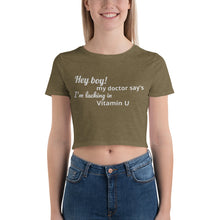 Load image into Gallery viewer, Women’s Crop Tee - Astrata Trial Store
