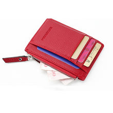 Load image into Gallery viewer, Mini ID card Holders Business Credit Card Holder PU leather Slim Bank Card Case Organizer Wallet Men Women - Astrata Trial Store
