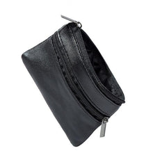 Load image into Gallery viewer, Card Coin Bags Key Holder Zip Leather Unisex Wallet - Astrata Trial Store
