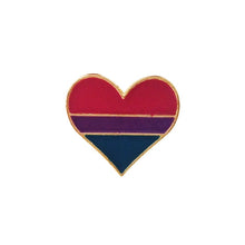 Load image into Gallery viewer, Rainbow Heart Enamel Pin - Astrata Trial Store
