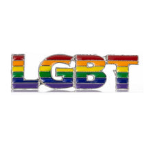 Load image into Gallery viewer, Rainbow Heart Enamel Pin - Astrata Trial Store
