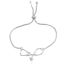 Load image into Gallery viewer, Medical Stethoscope Charm Bracelet - Astrata Trial Store
