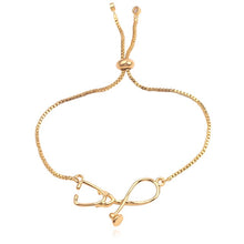 Load image into Gallery viewer, Medical Stethoscope Charm Bracelet - Astrata Trial Store
