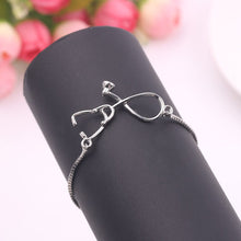 Load image into Gallery viewer, Medical Stethoscope Charm Bracelet - Astrata Trial Store

