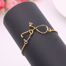 Load image into Gallery viewer, Medical Stethoscope Charm Bracelet - Astrata Trial Store
