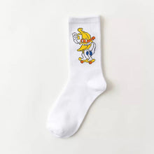 Load image into Gallery viewer, Creative High Quality Harajuku Fashion Men street Hip Hop Cotton Unisex happy socks Funny skateboard flame socks - Astrata Trial Store
