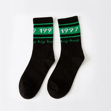 Load image into Gallery viewer, Creative High Quality Harajuku Fashion Men street Hip Hop Cotton Unisex happy socks Funny skateboard flame socks - Astrata Trial Store
