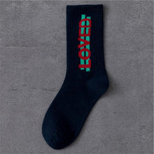 Load image into Gallery viewer, Socks Men And Women Stocks Couples Tide Socks Autumn New Letters Stocks Cotton Socks Hip Hop Street Sports - Astrata Trial Store

