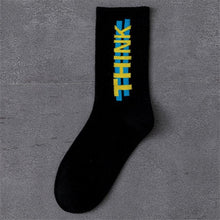 Load image into Gallery viewer, Socks Men And Women Stocks Couples Tide Socks Autumn New Letters Stocks Cotton Socks Hip Hop Street Sports - Astrata Trial Store

