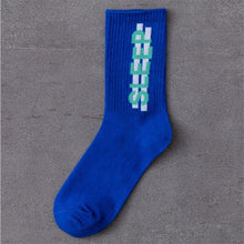Load image into Gallery viewer, Socks Men And Women Stocks Couples Tide Socks Autumn New Letters Stocks Cotton Socks Hip Hop Street Sports - Astrata Trial Store
