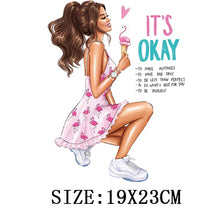 Load image into Gallery viewer, DIY Iron On Patches For Clothing - Vogue Fashion Girl - Astrata Trial Store
