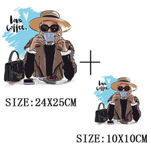 Load image into Gallery viewer, DIY Iron On Patches For Clothing - Vogue Fashion Girl - Astrata Trial Store

