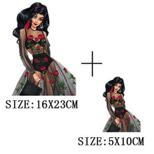 Load image into Gallery viewer, DIY Iron On Patches For Clothing - Vogue Fashion Girl - Astrata Trial Store
