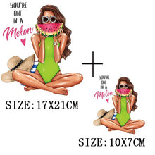 Load image into Gallery viewer, DIY Iron On Patches For Clothing - Vogue Fashion Girl - Astrata Trial Store
