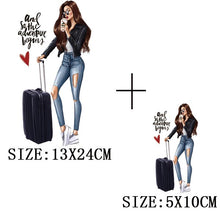 Load image into Gallery viewer, DIY Iron On Patches For Clothing - Vogue Fashion Girl - Astrata Trial Store

