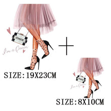 Load image into Gallery viewer, DIY Iron On Patches For Clothing - Vogue Fashion Girl - Astrata Trial Store
