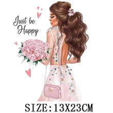 Load image into Gallery viewer, DIY Iron On Patches For Clothing - Vogue Fashion Girl - Astrata Trial Store
