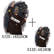 Load image into Gallery viewer, DIY Iron On Patches For Clothing - Vogue Fashion Girl - Astrata Trial Store
