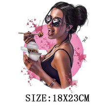 Load image into Gallery viewer, DIY Iron On Patches For Clothing - Vogue Fashion Girl - Astrata Trial Store
