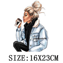 Load image into Gallery viewer, DIY Iron On Patches For Clothing - Vogue Fashion Girl - Astrata Trial Store
