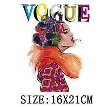 Load image into Gallery viewer, DIY Iron On Patches For Clothing - Vogue Fashion Girl - Astrata Trial Store
