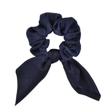 Load image into Gallery viewer, New Chiffon Bowknot Elastic Hair Bands For Women Girls Solid Color Scrunchies Headband Hair Ties Ponytail Holder Hair Accessorie - Astrata Trial Store
