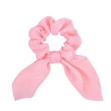 Load image into Gallery viewer, New Chiffon Bowknot Elastic Hair Bands For Women Girls Solid Color Scrunchies Headband Hair Ties Ponytail Holder Hair Accessorie - Astrata Trial Store

