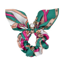 Load image into Gallery viewer, New Chiffon Bowknot Elastic Hair Bands For Women Girls Solid Color Scrunchies Headband Hair Ties Ponytail Holder Hair Accessorie - Astrata Trial Store
