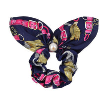 Load image into Gallery viewer, New Chiffon Bowknot Elastic Hair Bands For Women Girls Solid Color Scrunchies Headband Hair Ties Ponytail Holder Hair Accessorie - Astrata Trial Store

