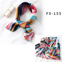 Load image into Gallery viewer, Square Silk Scarf Women - Astrata Trial Store
