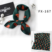 Load image into Gallery viewer, Square Silk Scarf Women - Astrata Trial Store
