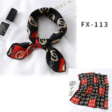 Load image into Gallery viewer, Square Silk Scarf Women - Astrata Trial Store
