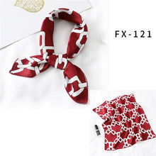 Load image into Gallery viewer, Square Silk Scarf Women - Astrata Trial Store
