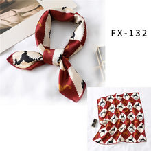 Load image into Gallery viewer, Square Silk Scarf Women - Astrata Trial Store
