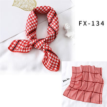 Load image into Gallery viewer, Square Silk Scarf Women - Astrata Trial Store
