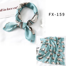 Load image into Gallery viewer, Square Silk Scarf Women - Astrata Trial Store
