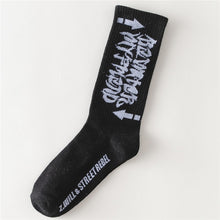 Load image into Gallery viewer, Harajuku men's humor words printing socks Ulzzang Hip hop street skateboard Unisex Crew Lovers - Astrata Trial Store
