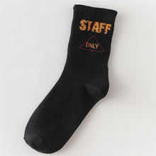 Load image into Gallery viewer, Harajuku men's humor words printing socks Ulzzang Hip hop street skateboard Unisex Crew Lovers - Astrata Trial Store
